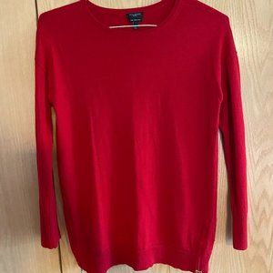 Talbot's Read Sweater with Zip bottom